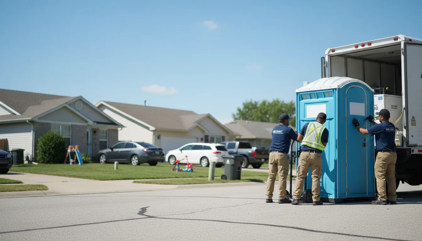 Standard Porta Potty Rentals in Marissa, IL near me